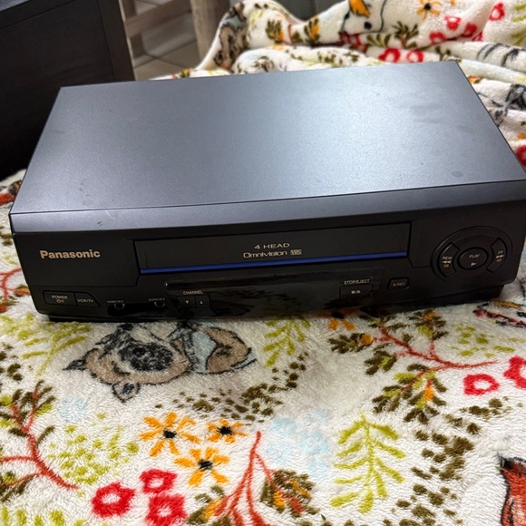 Panasonic Black 4-Head VCR